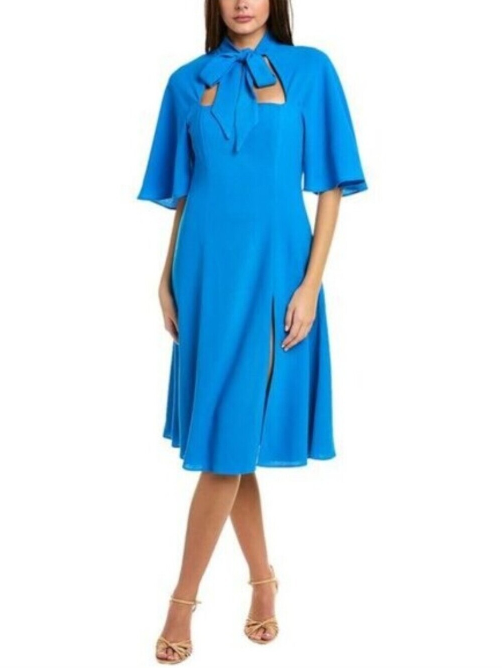 NWT Black Halo Coralia Breezy Blue A-Line Dress Size 4